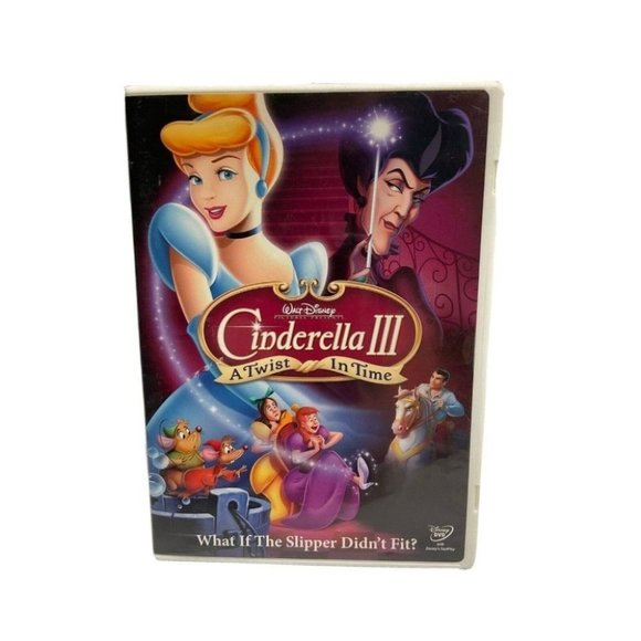 Disney Cinderella III: A Twist in Time (DVD, 2007) - Picture 1 of 11